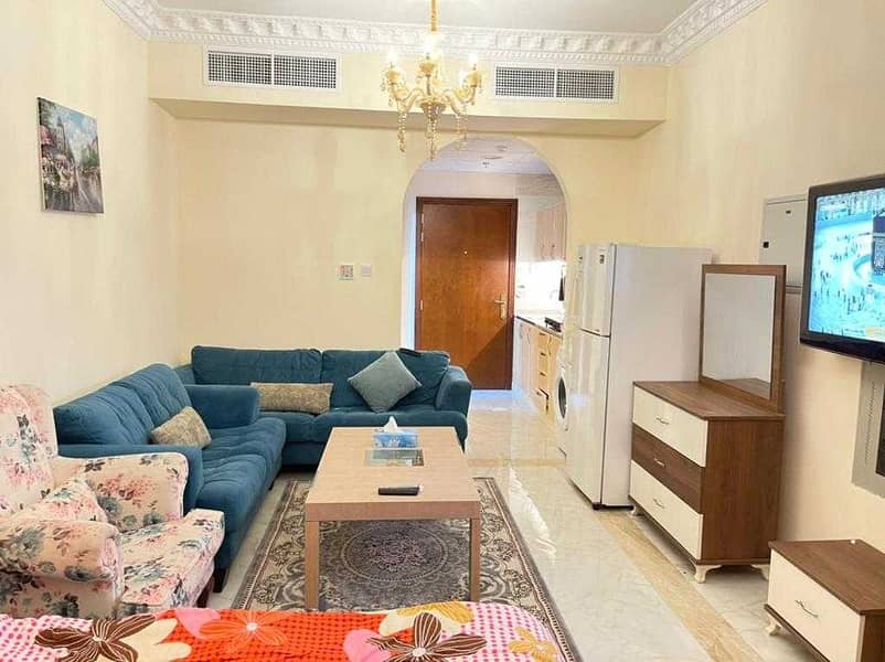 Furnished studio, Super Dulux, in Al Jarf area, including electricity, water, sewage, and internet, the first inhabitant building, close to services, Furnished studio, Super Dulux, in Al Jarf area, including electricity, water, sewage, and internet, the first inhabitant building, close to services,