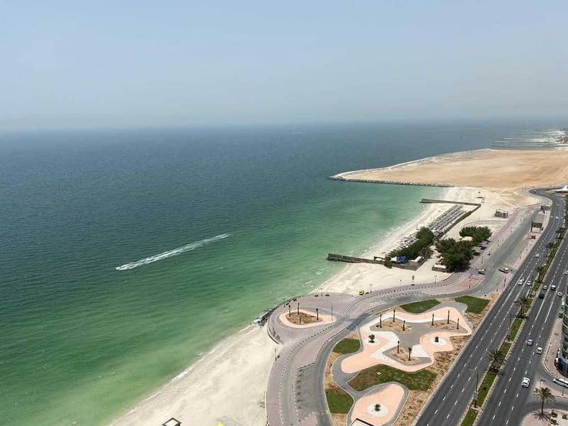 AMAZING APPARTMENT 2BHK FULL SEA VIEWCORNICHE RESIDENCE TOWERS JMAN