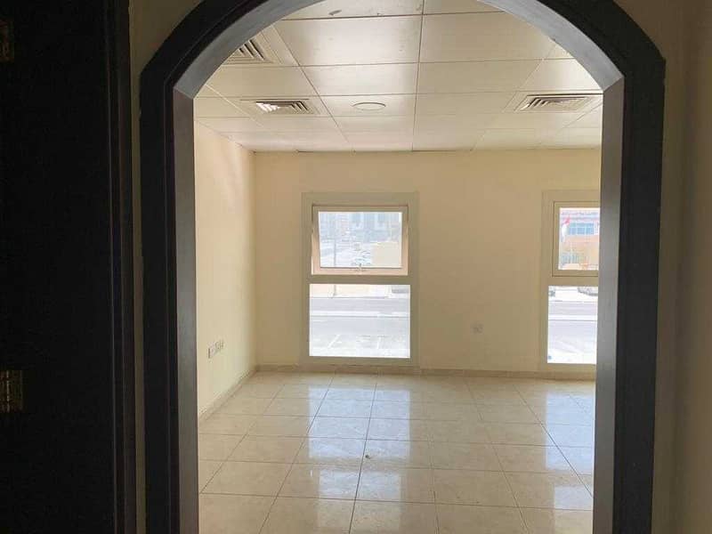 3 new office in new building for rent with 1 kitchen and 1 bathroom located in al Falah main street