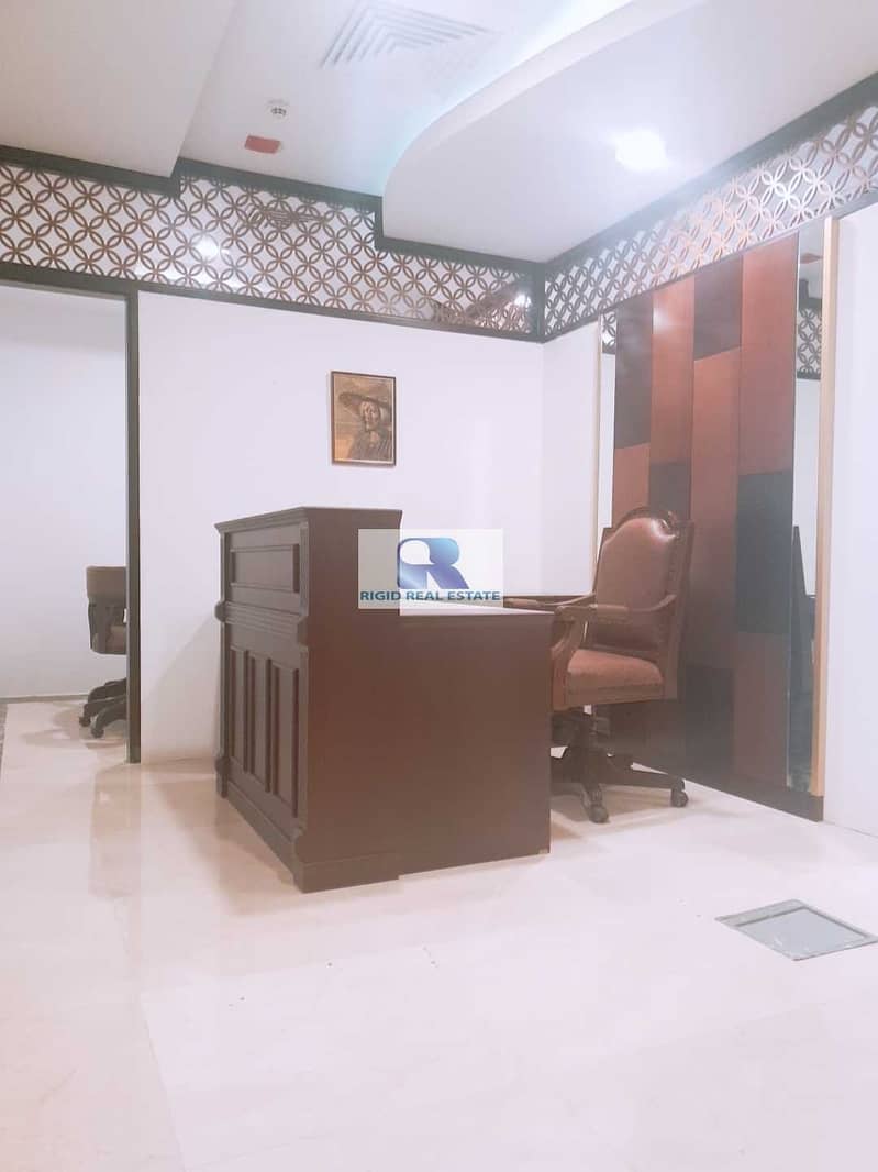 11 DIRECT FROM OWNER!!!FULLY FURNISHED OFFICE IN BUSINESS BAY FOR RENT