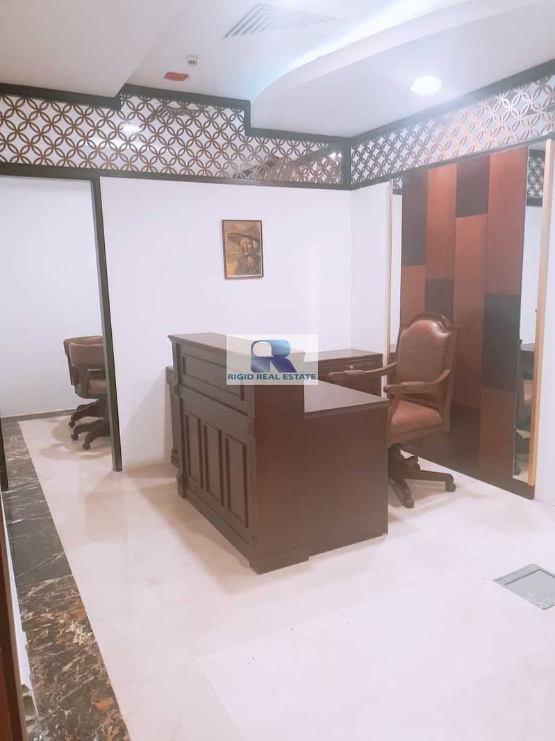 12 DIRECT FROM OWNER!!!FULLY FURNISHED OFFICE IN BUSINESS BAY FOR RENT