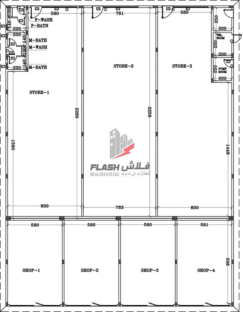 7 Warehouse for commercial and storage space