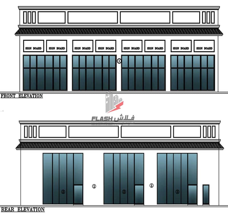 8 Warehouse for commercial and storage space