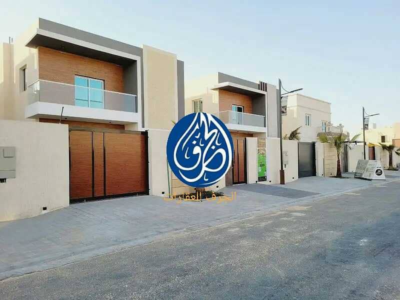 Villa for sale in Ajman, in Al Zahia area, freehold With bank facilities and without down payment