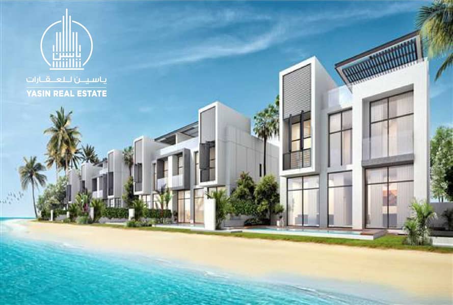 Luxury 4 Bedroom Villa for Sale on Beach in Sharjah Water Front City on installments