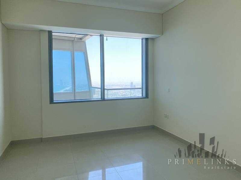 12 Stunning Full Sea View 2 Bedrooms Unfurnished