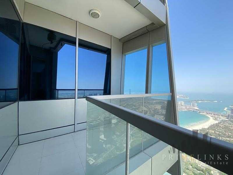 15 Stunning Full Sea View 2 Bedrooms Unfurnished