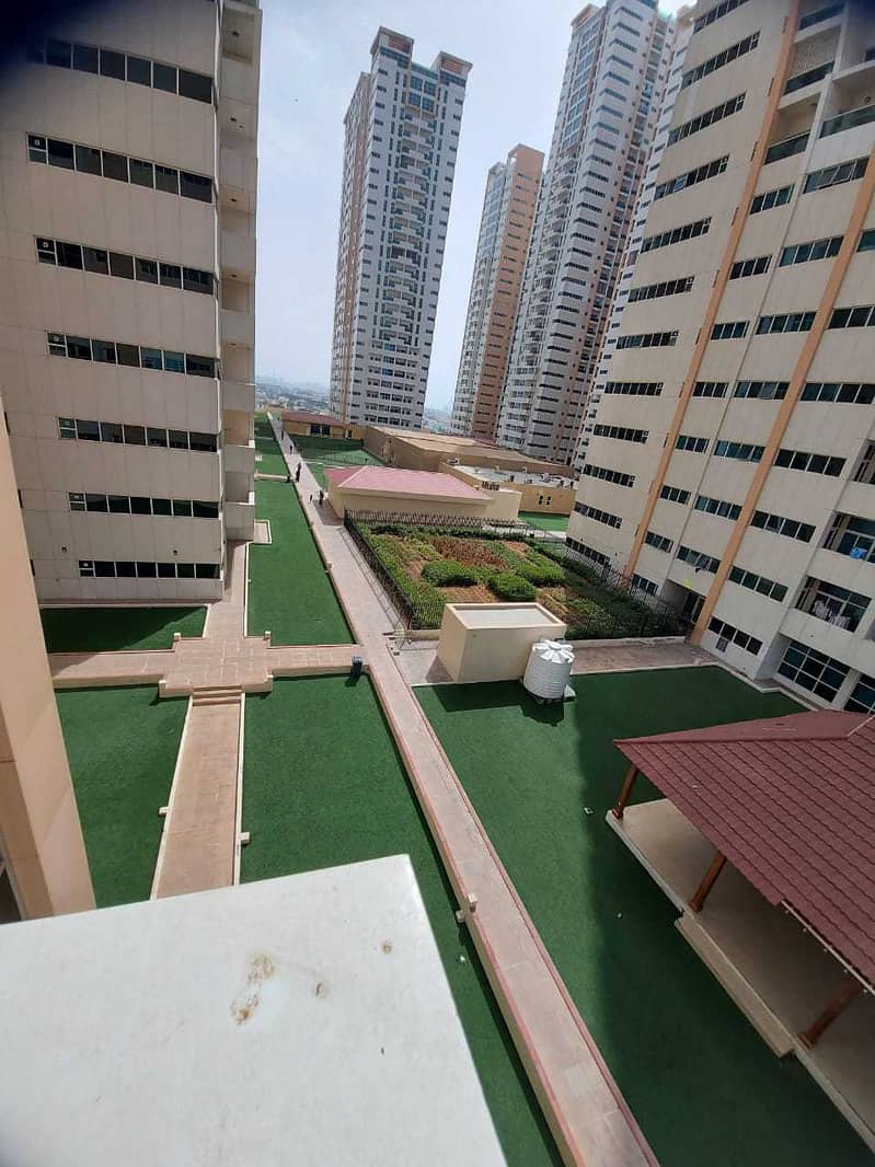 FOR RENT: 1 BHK +PARKING+WITH LAUNDRY ROOM  IN AJMAN ONE TOWER 5 MINUTE AWAY FROM  AJMAN ONE