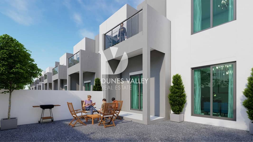 5 Contemporary Style  Town House  |  3BR +Maids  |  Al Furjan