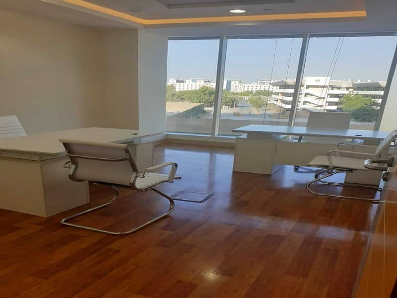 YEARLY TENANCY/ EJARI CONTRACT- NO EXTRA CHARGES SEPARATE OFFICE FOR LEASE @JUMEIRAH AREA