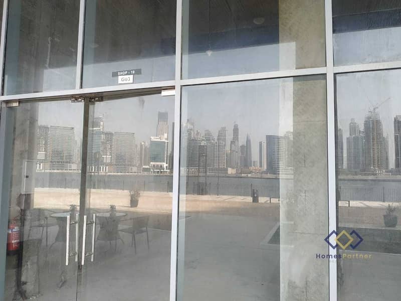 2 Retail Space On Prime Location in Business bay - Full Burj Khalifa & canal view