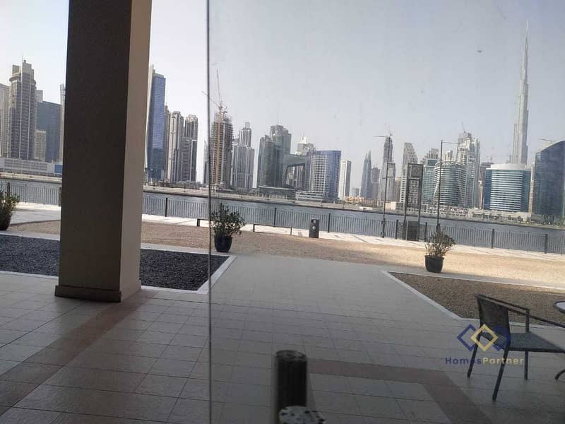 7 Retail Space On Prime Location in Business bay - Full Burj Khalifa & canal view