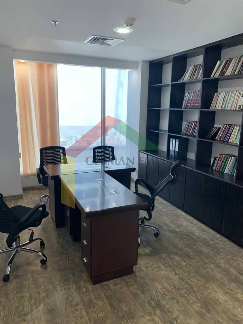 4 Fully Fitted and Furnished Office for Rent in Al Qusais