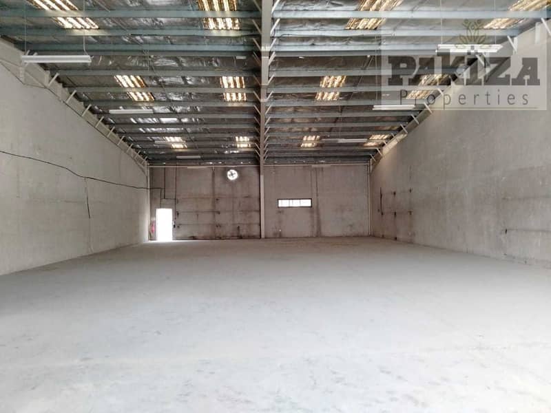 5250Sqft!!  Warehouse With Washroom Office In Clean Compound At lower Price