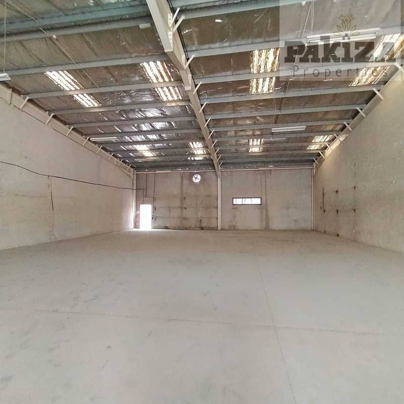 2 5250Sqft!!  Warehouse With Washroom Office In Clean Compound At lower Price