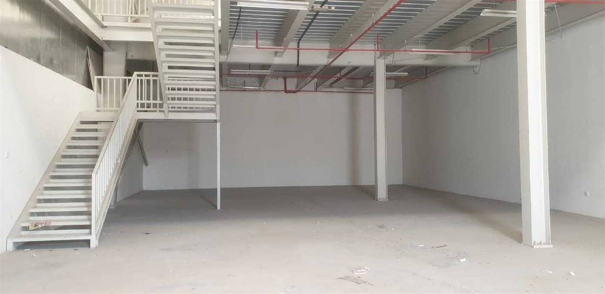 Storage Warehouse w/ Mezzanine For Rent | Industrial 18 | Sharjah