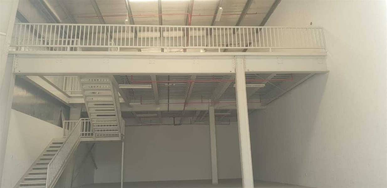 6 Storage Warehouse w/ Mezzanine For Rent | Industrial 18 | Sharjah