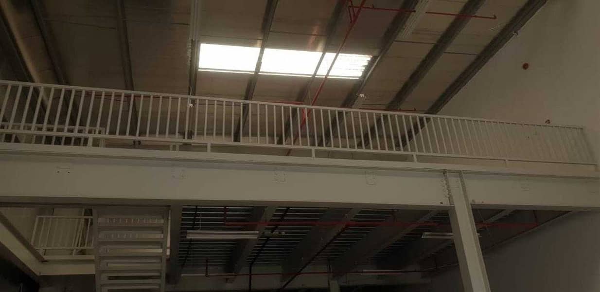 7 Storage Warehouse w/ Mezzanine For Rent | Industrial 18 | Sharjah