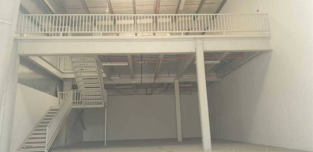 8 Storage Warehouse w/ Mezzanine For Rent | Industrial 18 | Sharjah