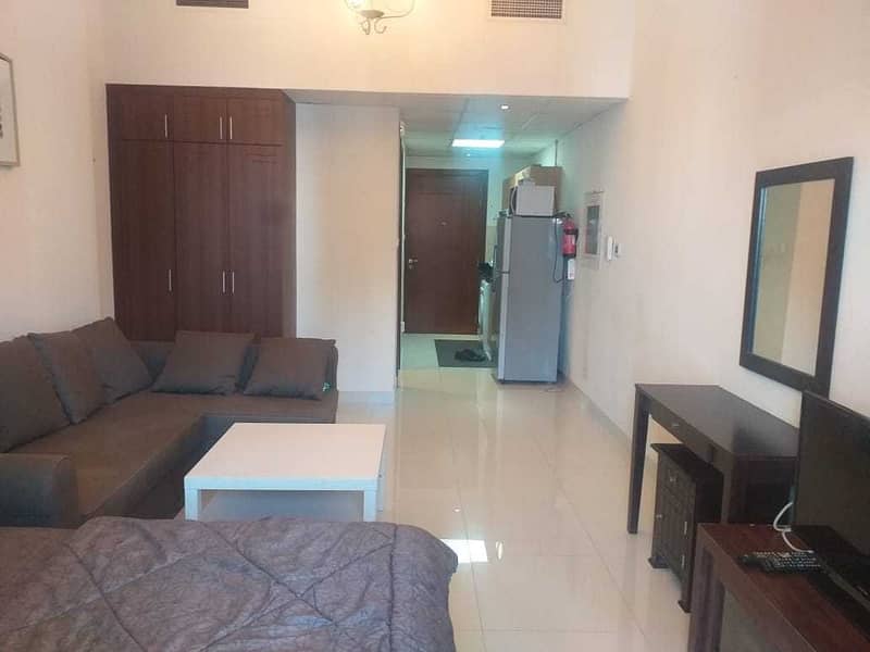 6 Partial golf view  furnished studio in elite 4 only 26000