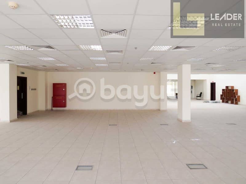 8 Office Building With Warehouse l Power 350 Kw l  35000 sq ft l @20 aed Sq ft