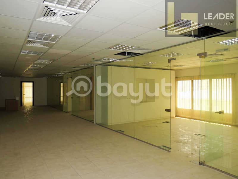 9 Office Building With Warehouse l Power 350 Kw l  35000 sq ft l @20 aed Sq ft