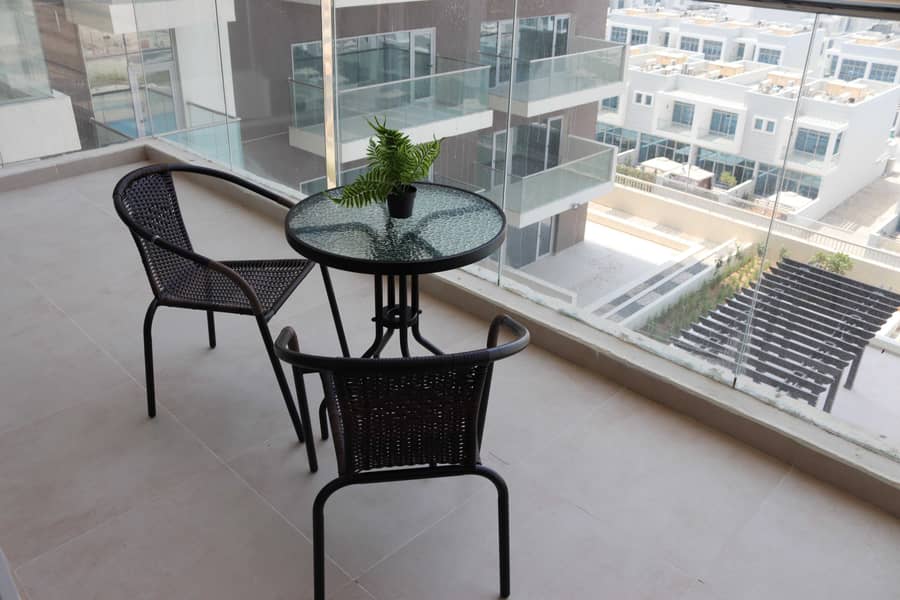 9 Brand New  Fully Furnished 1 BR Apartment.