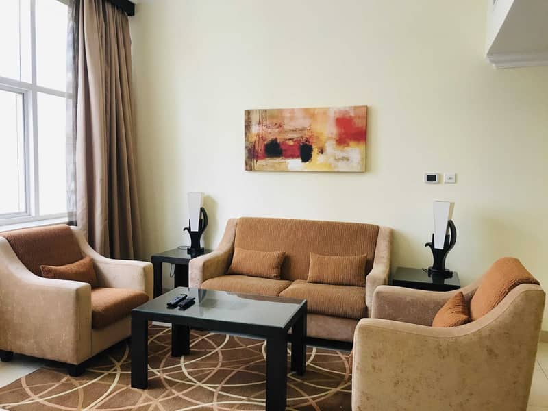 2 Fully furnished 2BR apartment behind mall of emirates