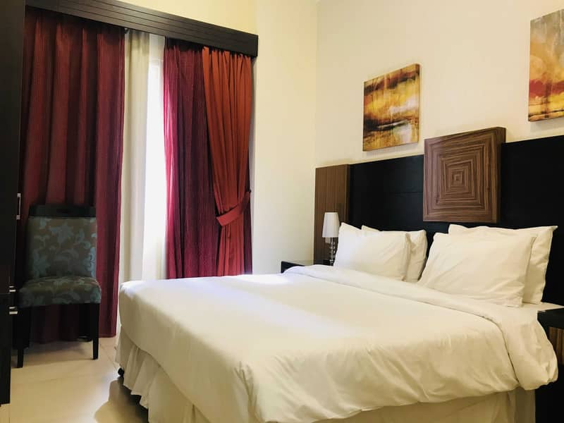 3 Fully furnished 2BR apartment behind mall of emirates