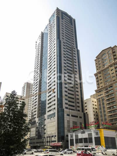 Studio for Rent in Al Nahda, Sharjah - To Let Spacious Studio, open kitchen with fitted cabinets in Gulf Pearl Tower, located in Al Nahda Sharjah Studio for Rent in Al Nahda, Sharjah - To Let Spacious Studio, open kitchen with fitted cabinets in Gulf Pearl Tower, located in Al Nahda Sharjah