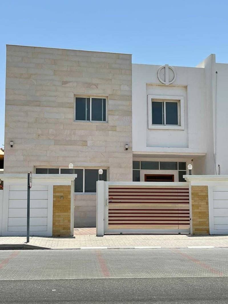 THE MOST LUXURIOUS BRAND NEW VILLA FOR RENT 110K AED IN AL RAMAQIYA AREA SHARJAH