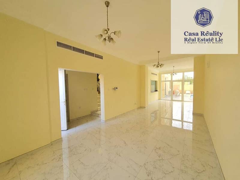 7 Semi-Independent 4 BR villa for rent in Mirdif