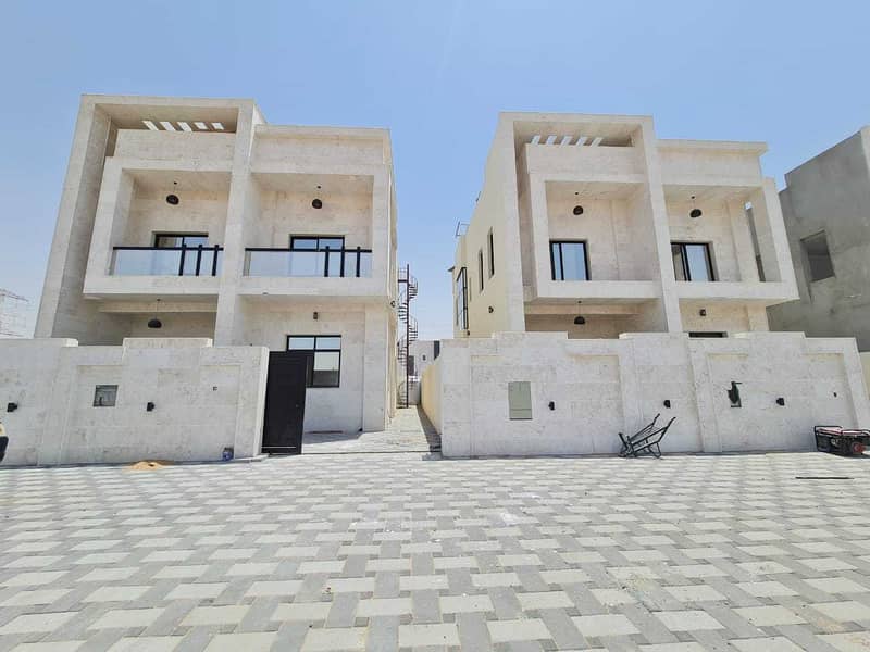 villa for sale in Ajman direct from the Owner in Al Yasmin area 5 Master Rooms