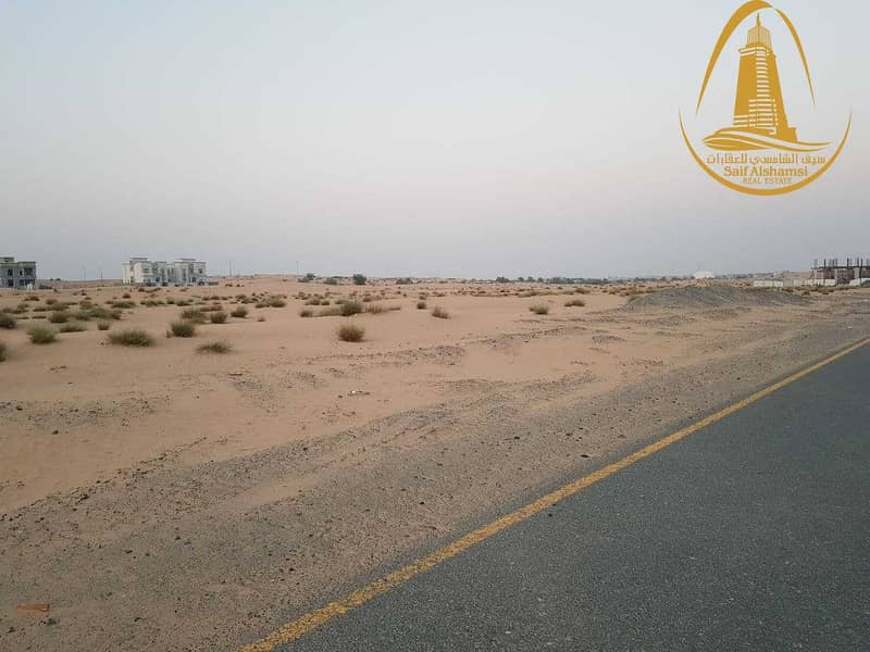 3 FOR SALE A RESIDENTIAL LAND IN AL HOSHI AREA
