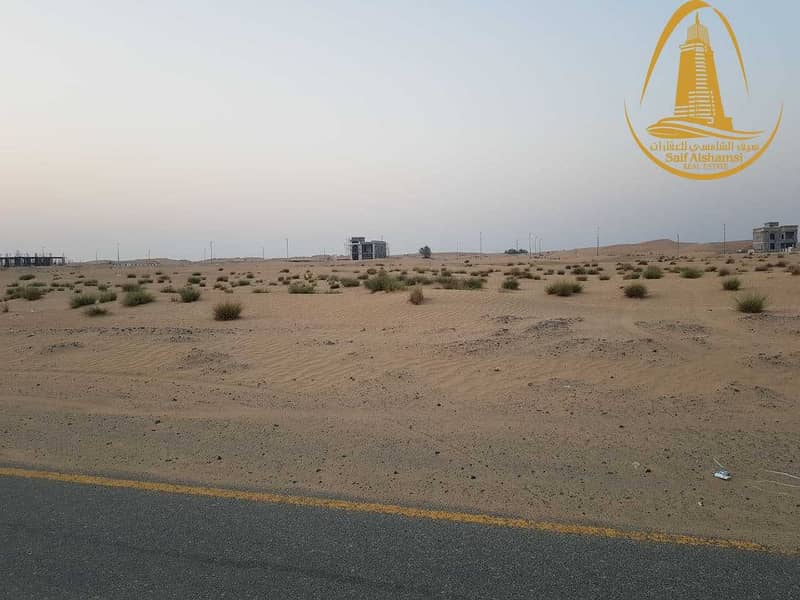 7 FOR SALE A RESIDENTIAL LAND IN AL HOSHI AREA