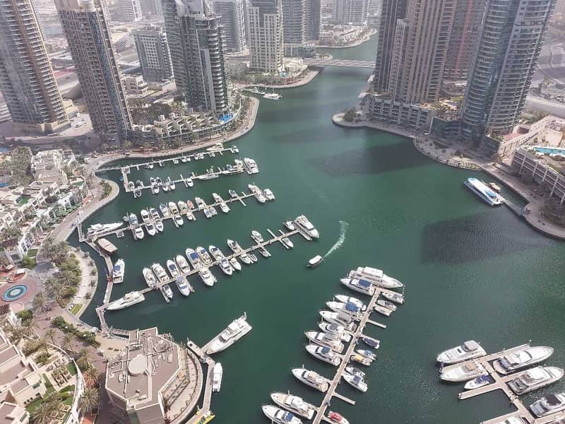 位于迪拜码头，滨海之门，滨海之门1号 3 卧室的公寓 215000 AED - 5259961