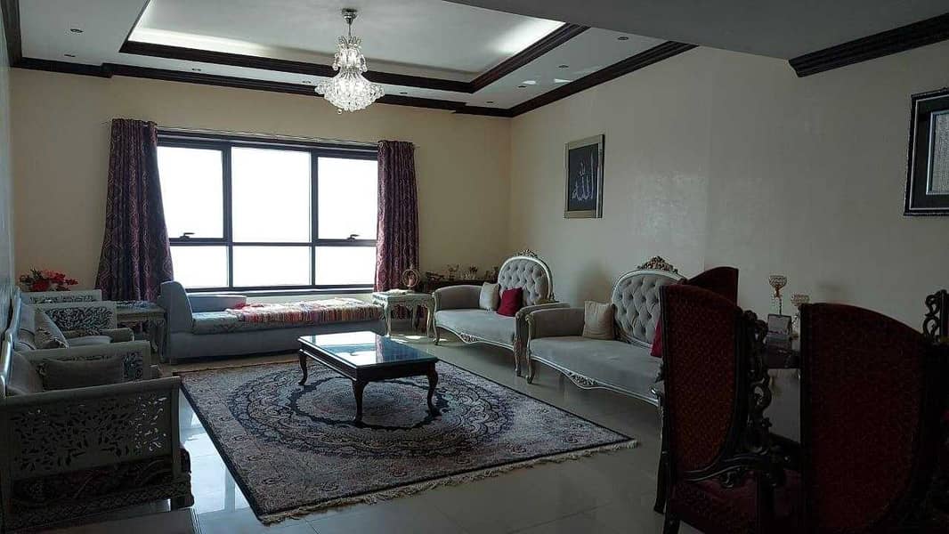 Super luxurious fully Sea View 3 Bhk Apartment available  for sale  in Ajman Corniche Tower brand new flat.