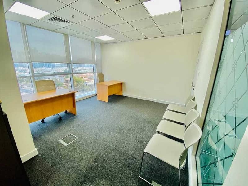 7 Systematic Furnished Office Space