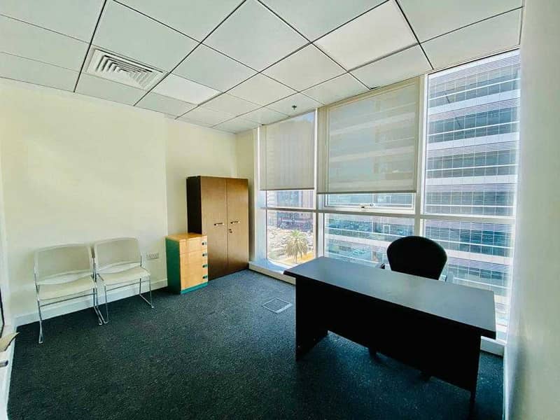 2 Classic Furnished Commercial Office Space At High-End Location
