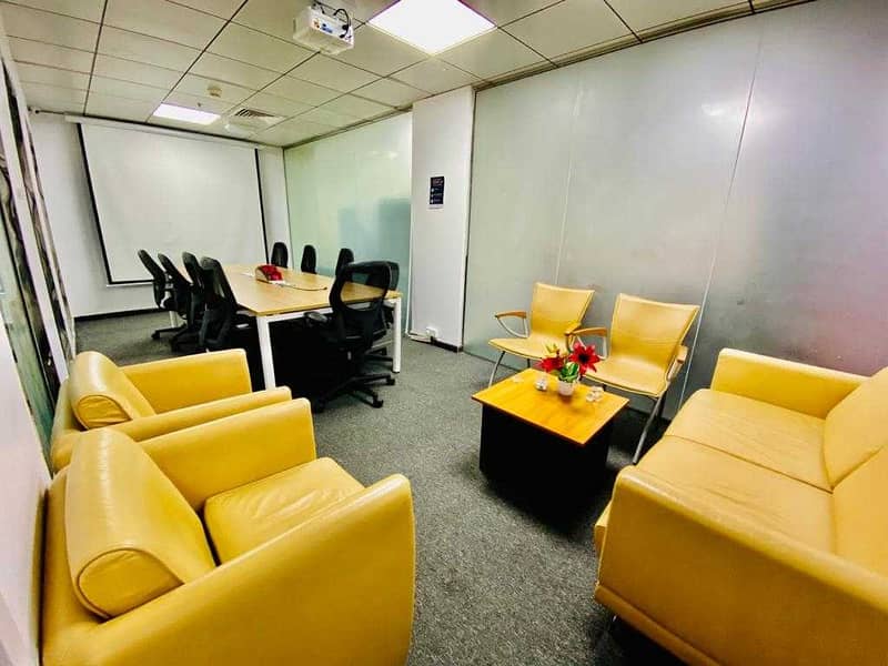 9 Classic Furnished Commercial Office Space At High-End Location