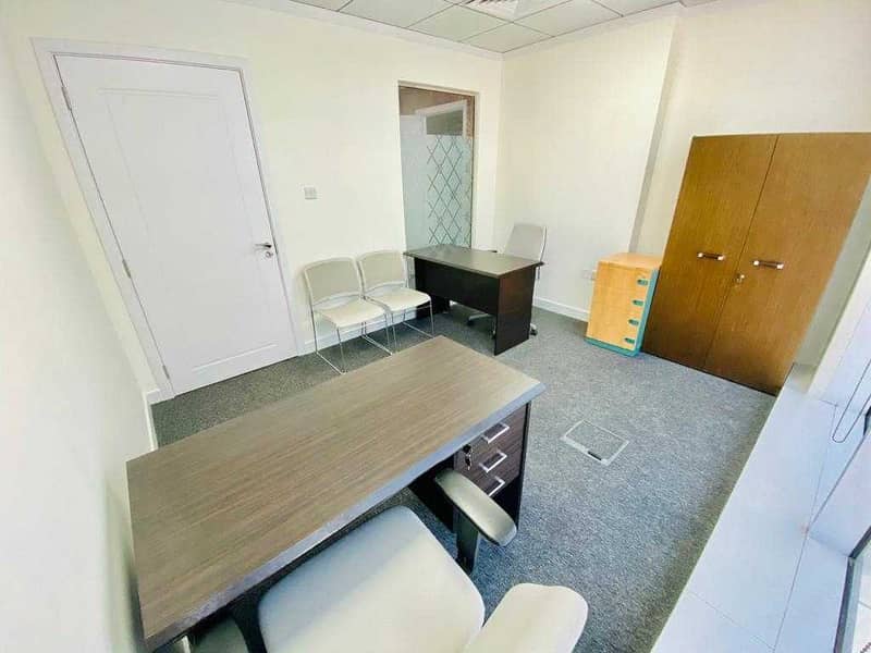 7 Fully Serviced and Furnished Offices with Corporate environment