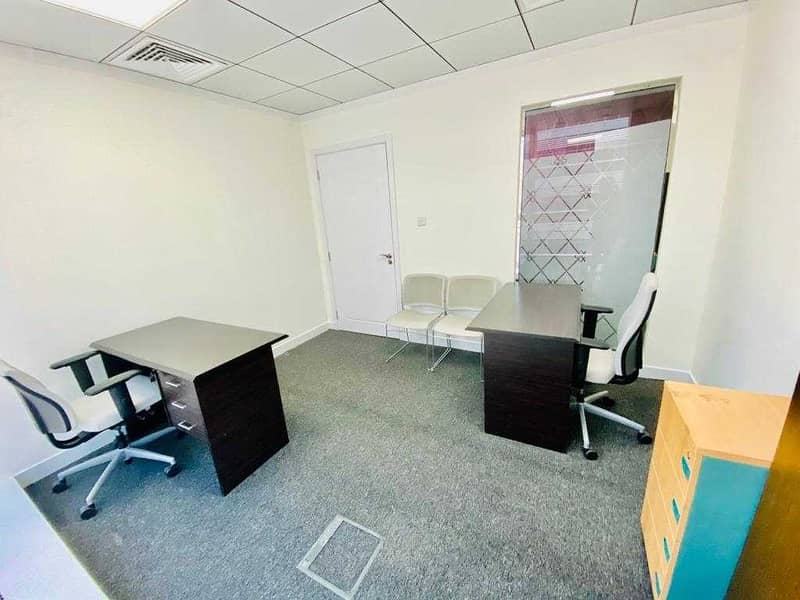 10 Fully Serviced and Furnished Offices with Corporate environment