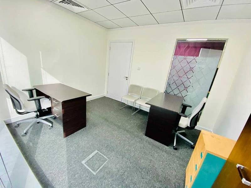 Spectacular furnished offices for your up growing business.