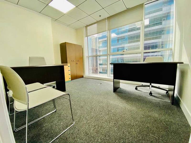 3 Spectacular furnished offices for your up growing business.