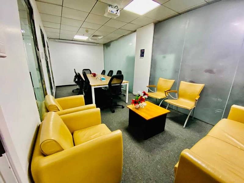 6 Spectacular furnished offices for your up growing business.