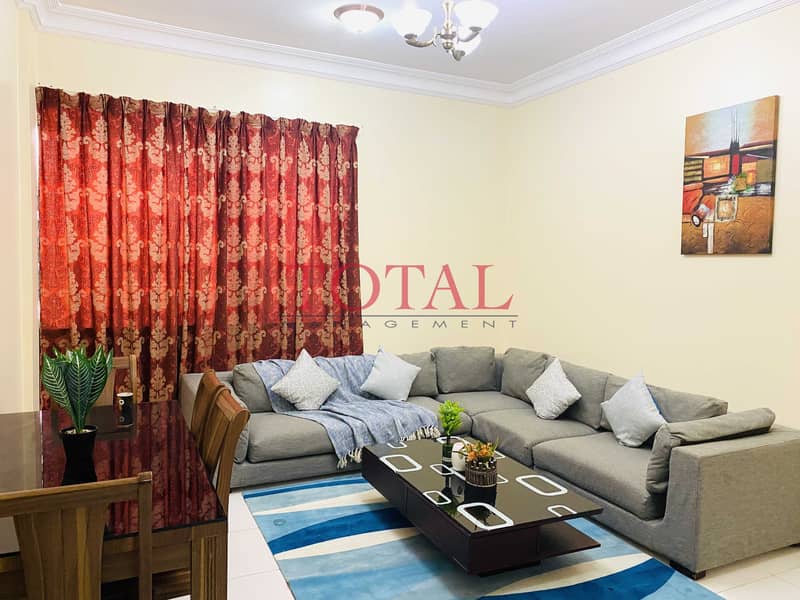 Fully Furnished 2 Bedroom | Including FEWA | Without Commission