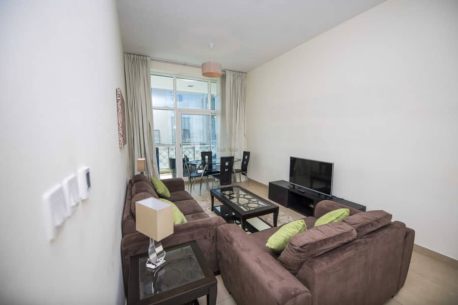 5 Stunning Fully Furnished 1BR | Nice View | No Commission