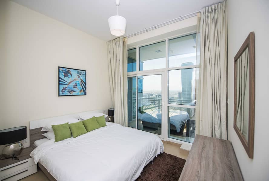 11 Stunning Fully Furnished 1BR | Nice View | No Commission