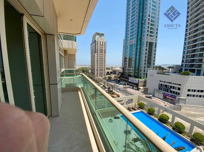 3 Pool View | Prime Location | Balcony