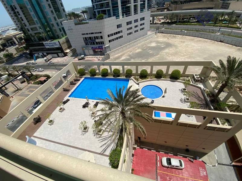 14 Pool View | Prime Location | Balcony